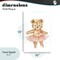 Stupell Industries Floral Ballerina Teddy Bear Wall Plaque, design by Amy Hall
